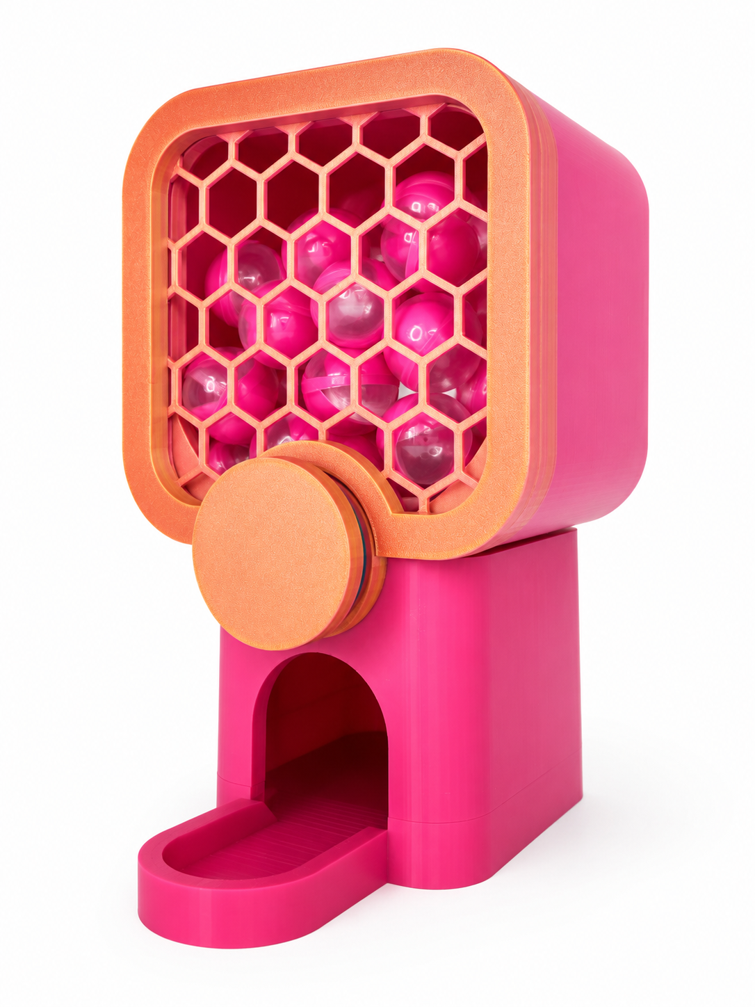 3D Printed Capsule Treasure Dispenser