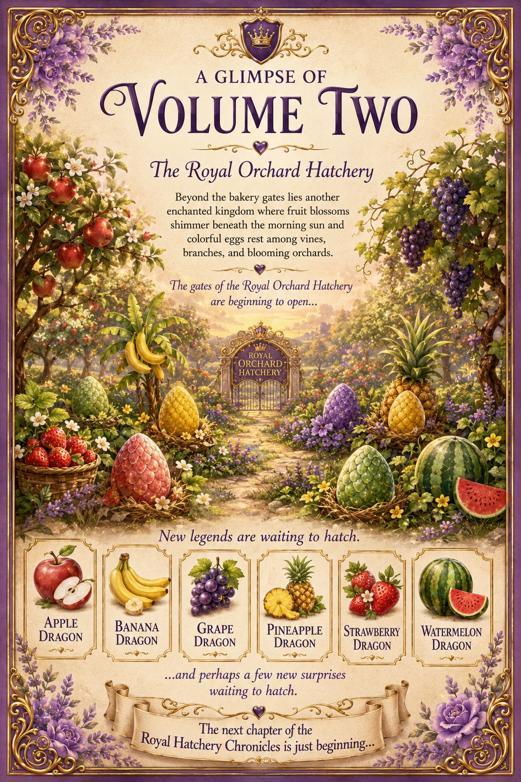 🍎🌿 Royal Orchard Hatchlings – Mystery Pre-Order 🌿🍎