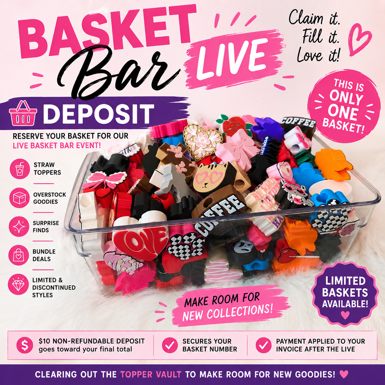 Basket Bar Live Deposit