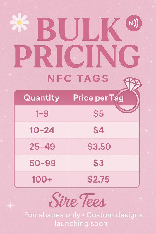 NFC Keychains - Bulk Orders