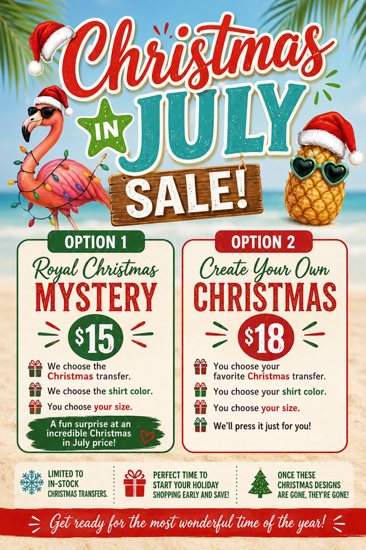 Christmas in July Shirt Sale
